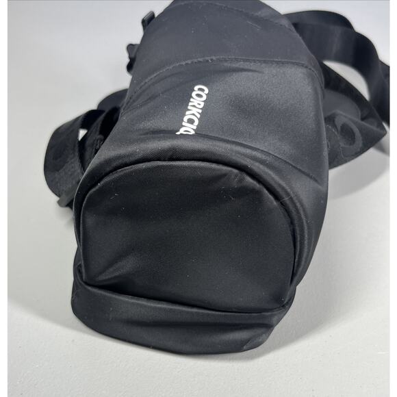 Disney x Corkcicle Mickey Mouse Black Crossbody Water Bottle Sling Bag - Picture 3 of 13